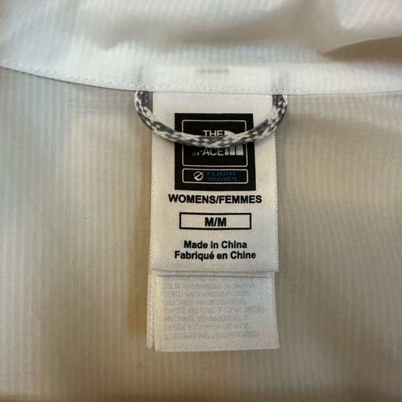 The North Face Flight Series Women's White and Gray Vest - Picture 4 of 4